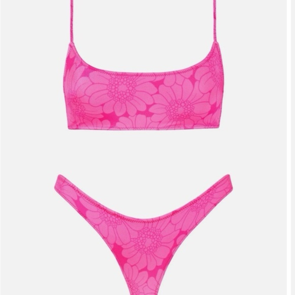 Triangl Micah Pitaya Floral Pink Bikini Set